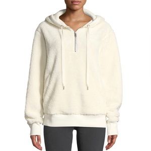 Rag & Bone Teddy Quarter-Zip Pullover Hoodie